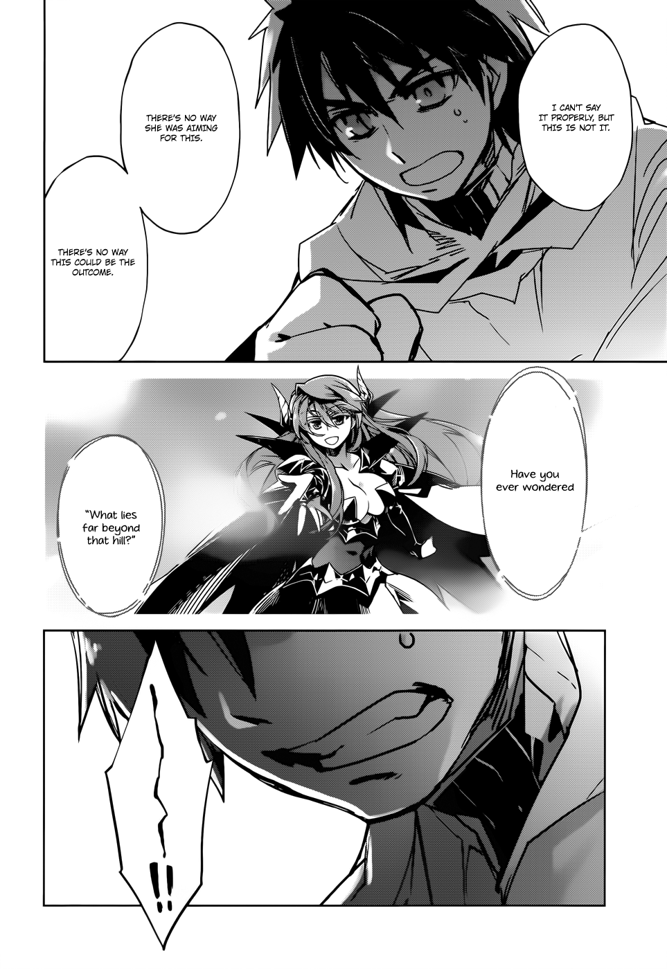 Maoyuu Maou Yuusha - "Kono Watashi no Mono Tonare, Yuusha yo" "Kotowaru!" Chapter 17 page 49 - Chapter 17: This is a War of Foolish Humans