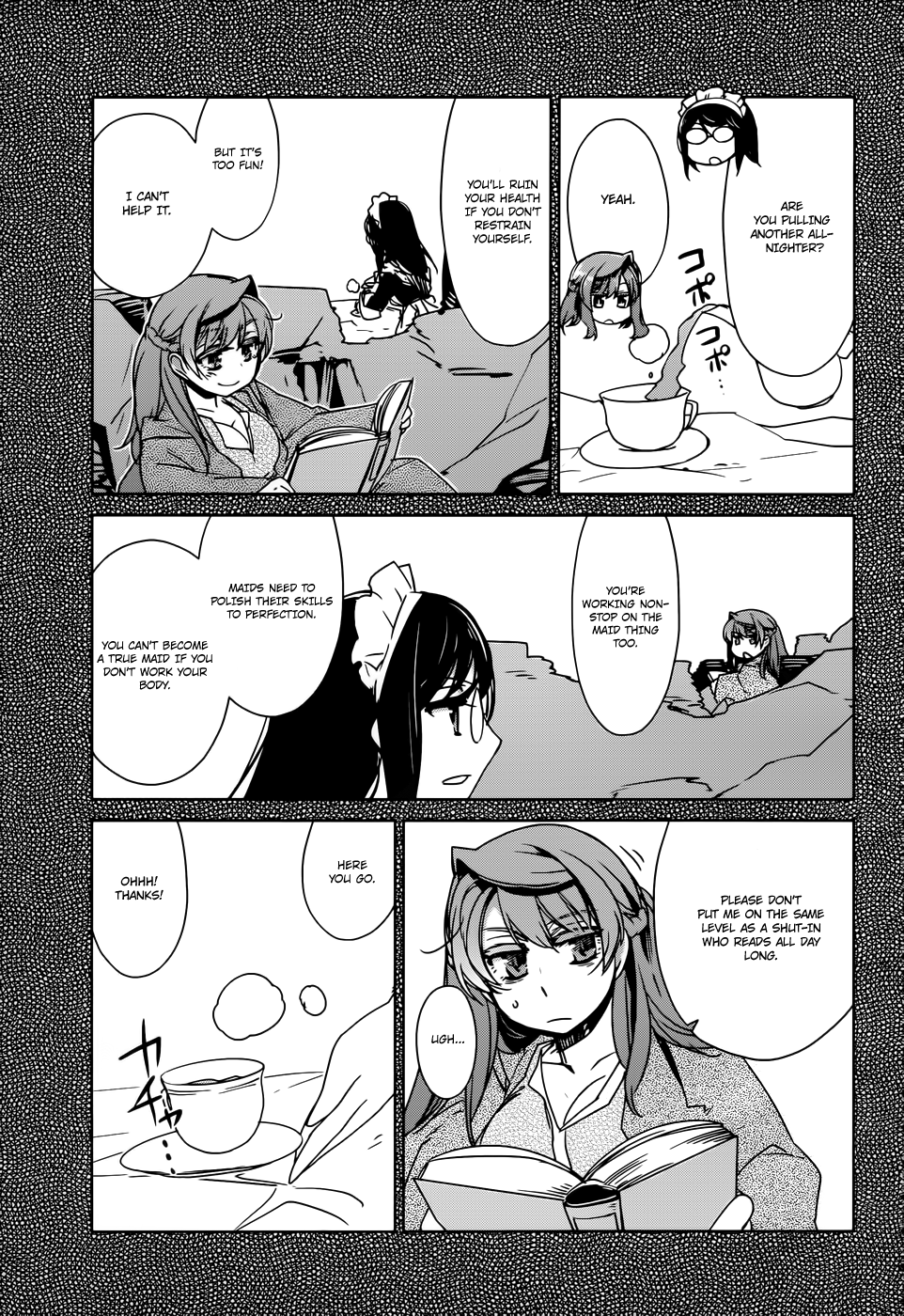 Maoyuu Maou Yuusha - "Kono Watashi no Mono Tonare, Yuusha yo" "Kotowaru!" Chapter 17 page 8 - Chapter 17: This is a War of Foolish Humans