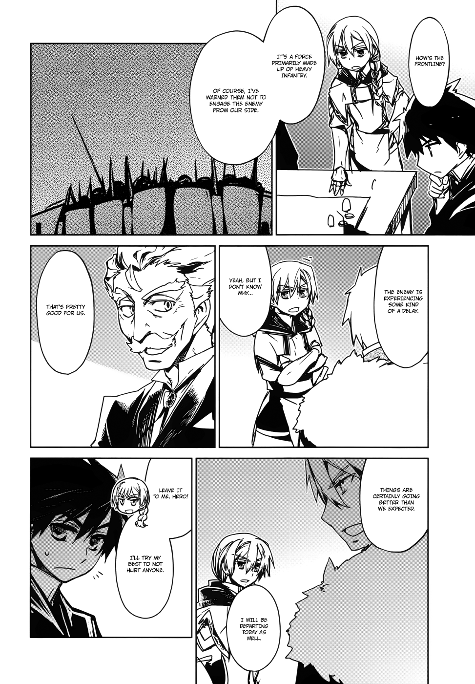 Maoyuu Maou Yuusha - "Kono Watashi no Mono Tonare, Yuusha yo" "Kotowaru!" Chapter 18 page 25 - Chapter 18: I Need You, Hero