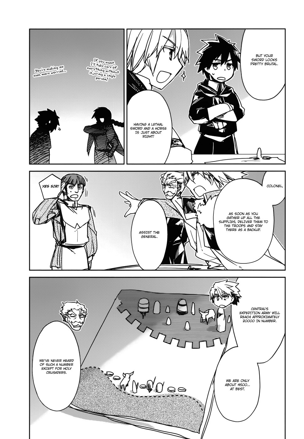Maoyuu Maou Yuusha - "Kono Watashi no Mono Tonare, Yuusha yo" "Kotowaru!" Chapter 18 page 26 - Chapter 18: I Need You, Hero