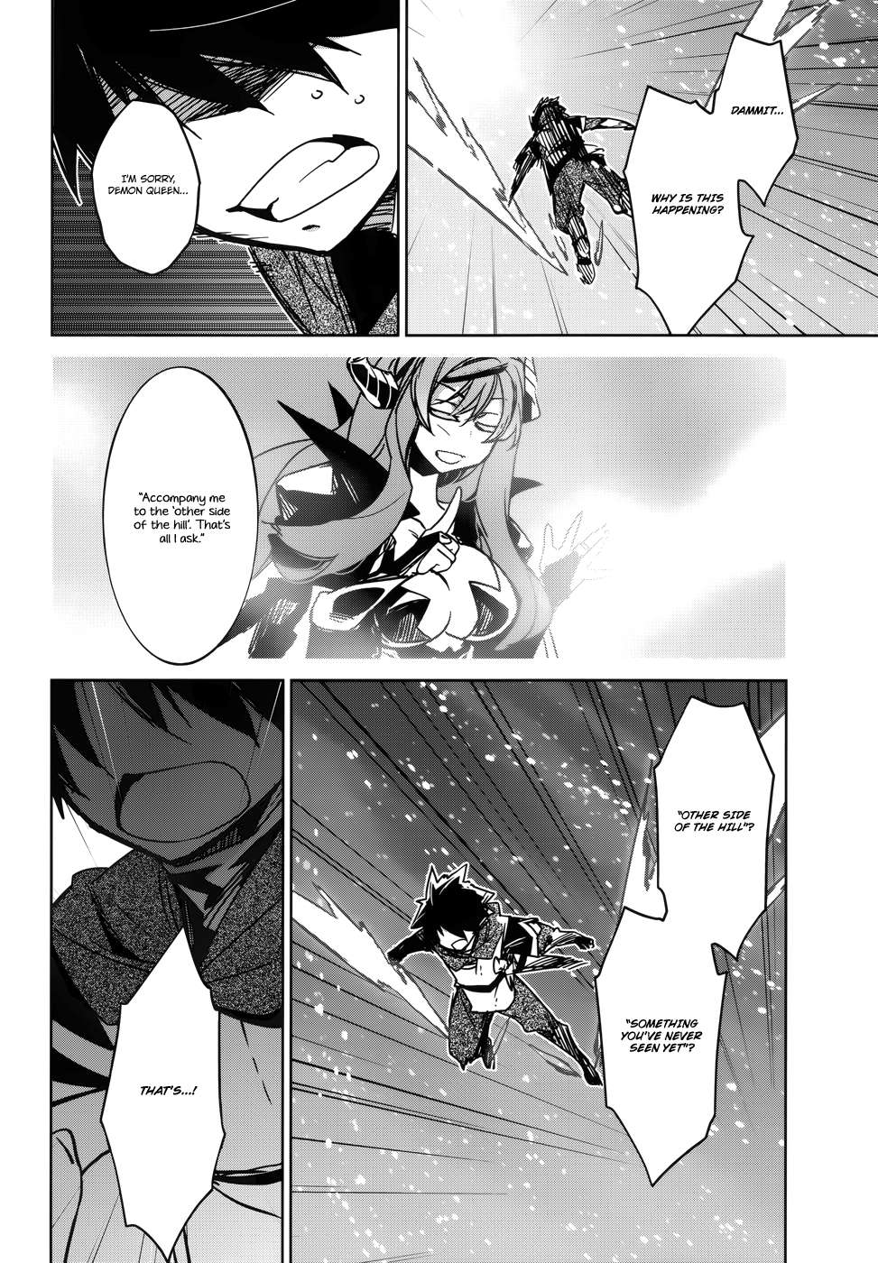 Maoyuu Maou Yuusha - "Kono Watashi no Mono Tonare, Yuusha yo" "Kotowaru!" Chapter 18 page 39 - Chapter 18: I Need You, Hero