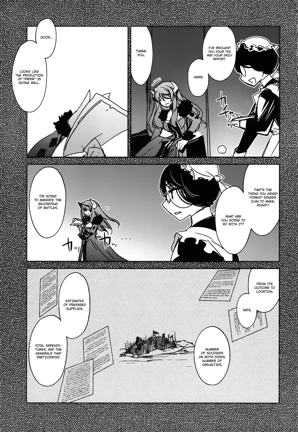 Maoyuu Maou Yuusha - "Kono Watashi no Mono Tonare, Yuusha yo" "Kotowaru!" Chapter 19 page 10 - Chapter 19: Because I am a Merchant