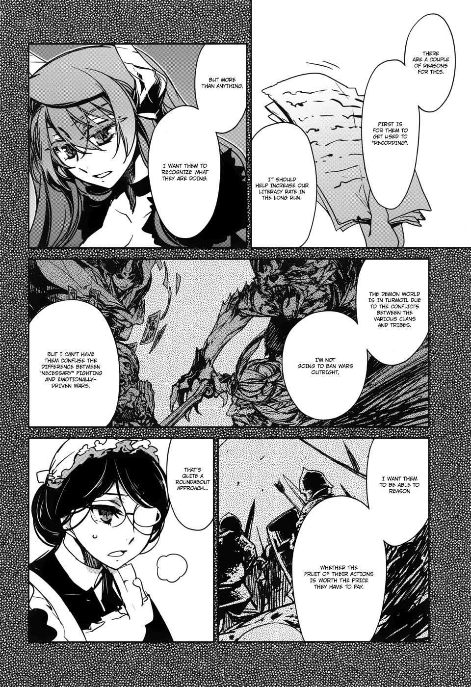 Maoyuu Maou Yuusha - "Kono Watashi no Mono Tonare, Yuusha yo" "Kotowaru!" Chapter 19 page 11 - Chapter 19: Because I am a Merchant
