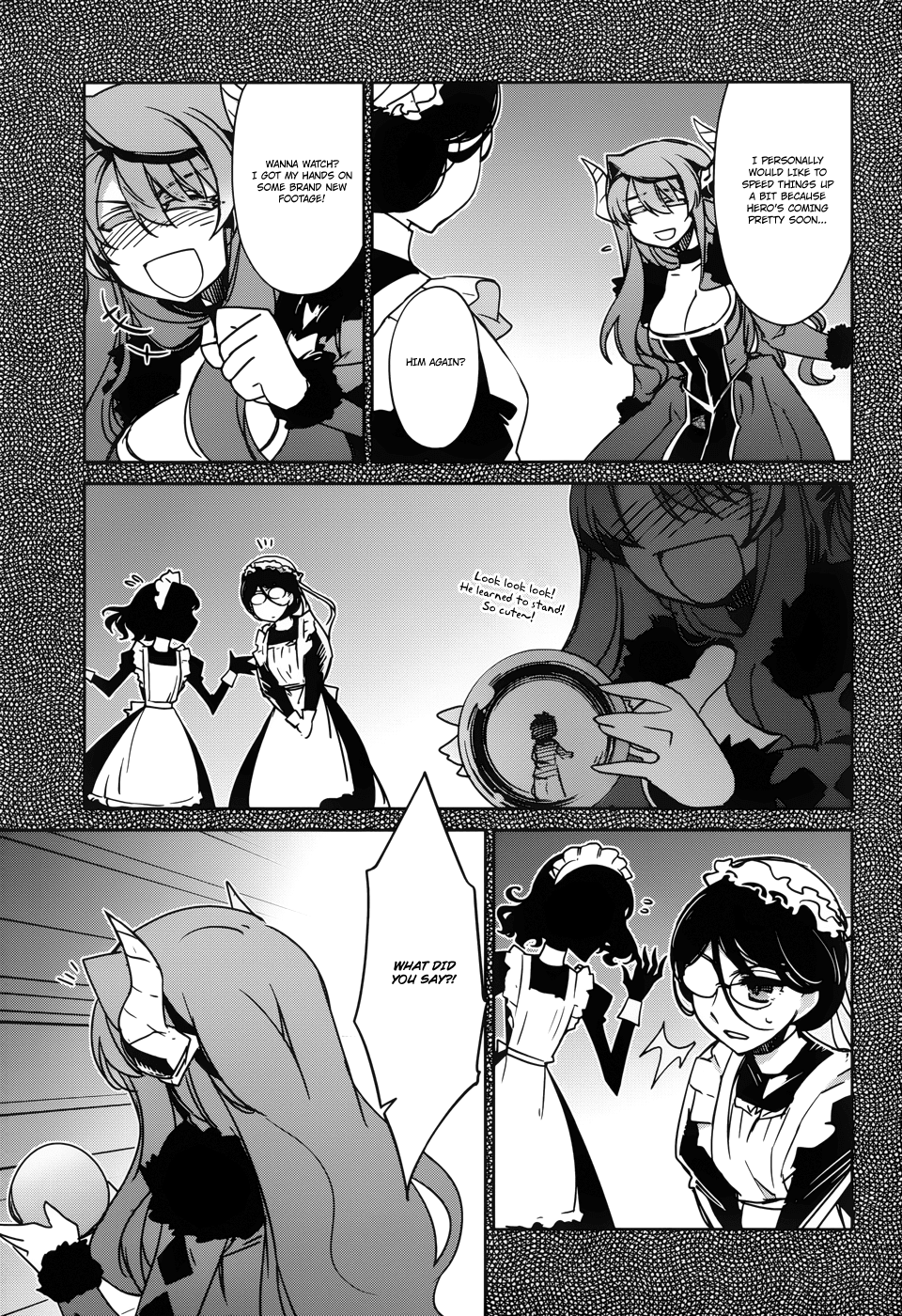 Maoyuu Maou Yuusha - "Kono Watashi no Mono Tonare, Yuusha yo" "Kotowaru!" Chapter 19 page 12 - Chapter 19: Because I am a Merchant