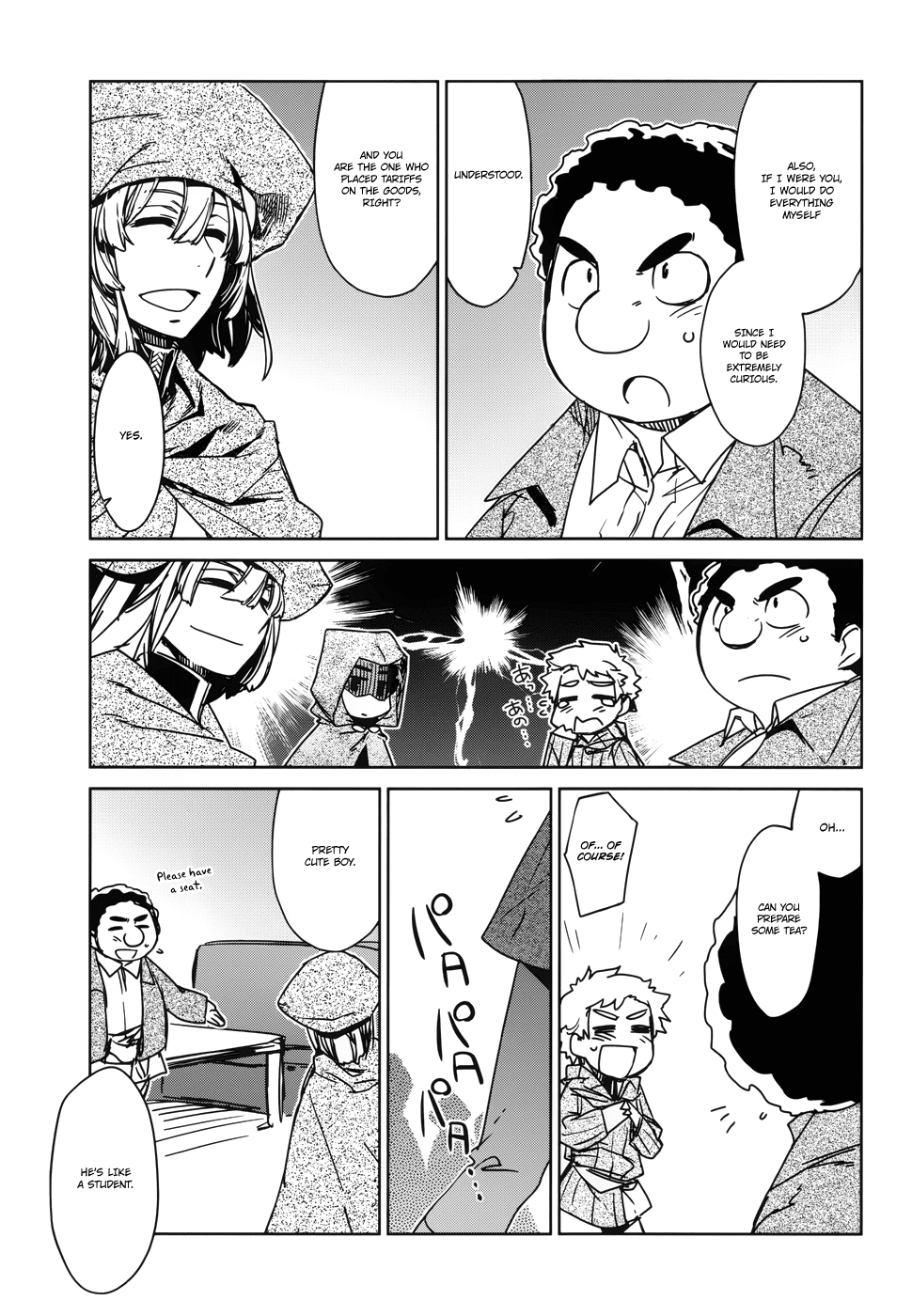 Maoyuu Maou Yuusha - "Kono Watashi no Mono Tonare, Yuusha yo" "Kotowaru!" Chapter 19 page 28 - Chapter 19: Because I am a Merchant