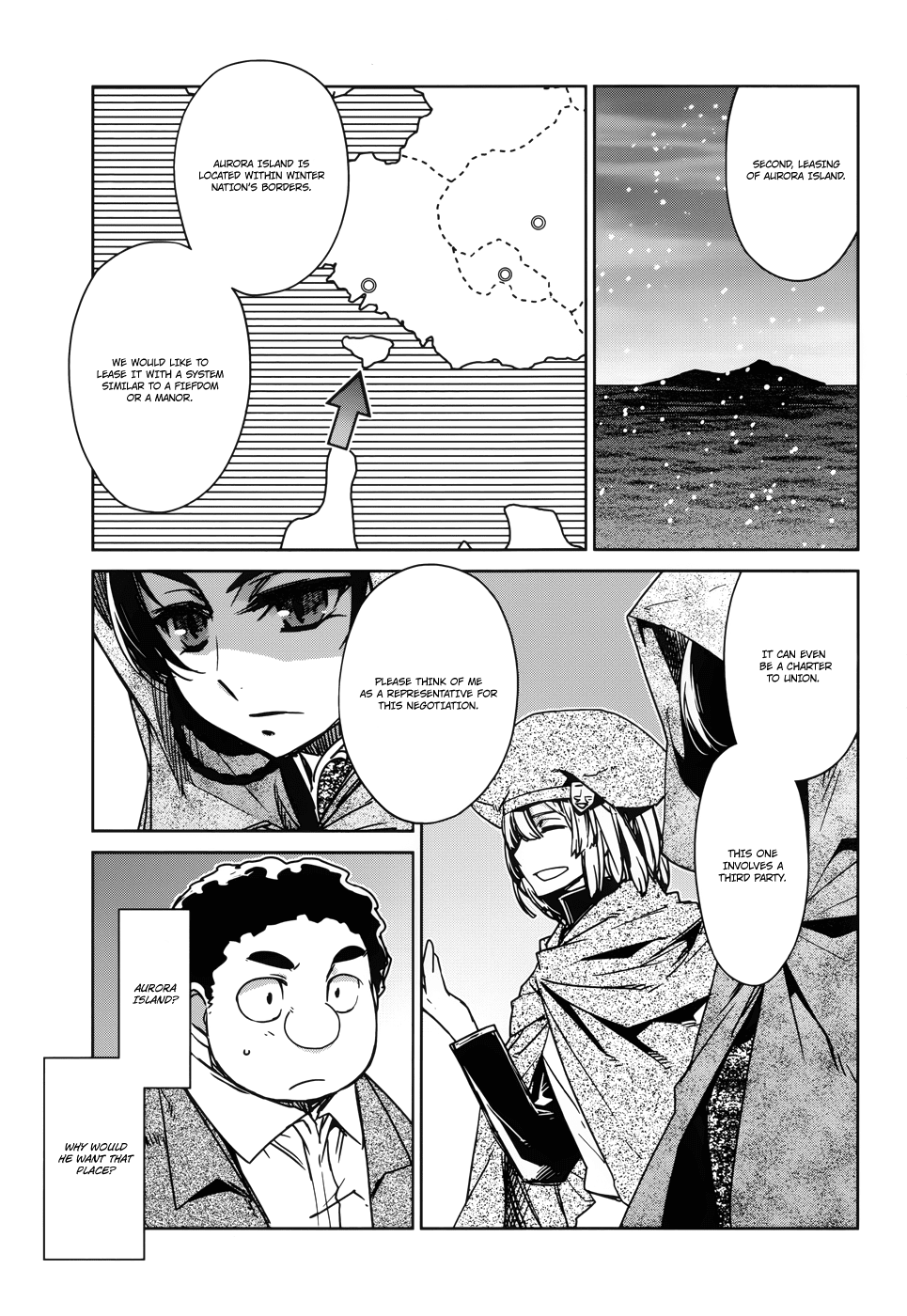 Maoyuu Maou Yuusha - "Kono Watashi no Mono Tonare, Yuusha yo" "Kotowaru!" Chapter 19 page 30 - Chapter 19: Because I am a Merchant
