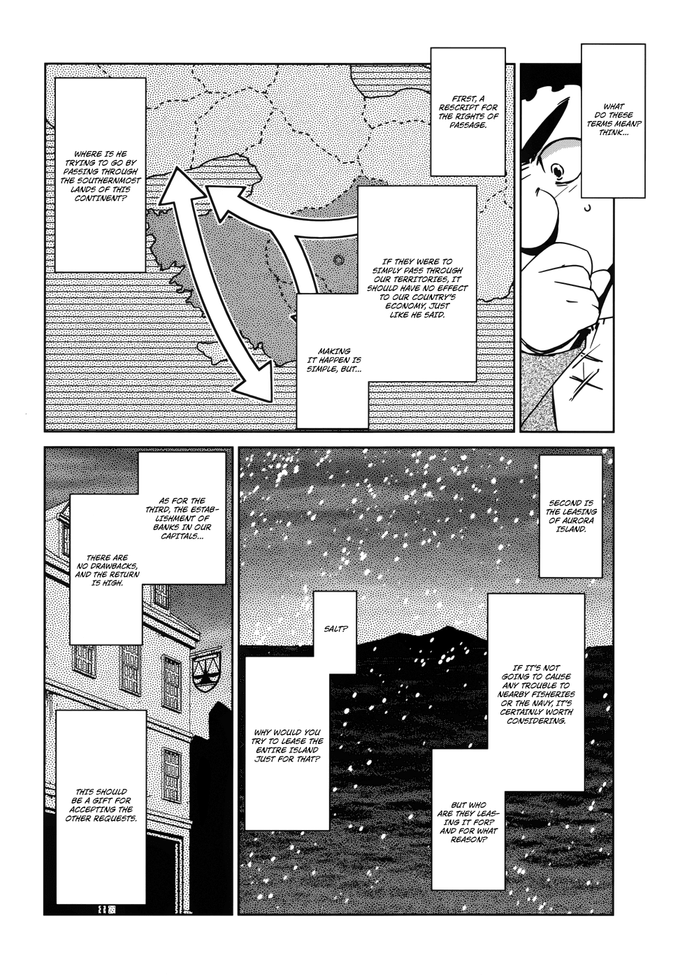 Maoyuu Maou Yuusha - "Kono Watashi no Mono Tonare, Yuusha yo" "Kotowaru!" Chapter 19 page 33 - Chapter 19: Because I am a Merchant