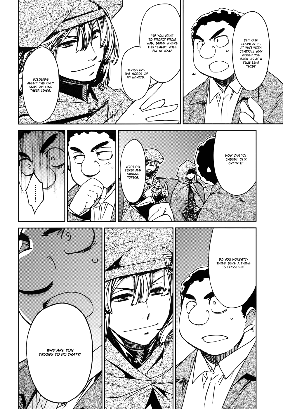 Maoyuu Maou Yuusha - "Kono Watashi no Mono Tonare, Yuusha yo" "Kotowaru!" Chapter 19 page 37 - Chapter 19: Because I am a Merchant