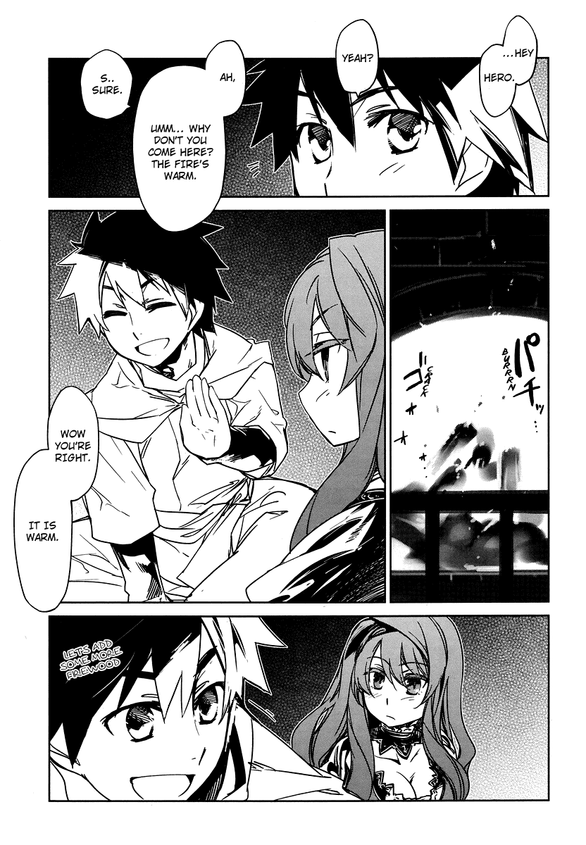 Maoyuu Maou Yuusha - "Kono Watashi no Mono Tonare, Yuusha yo" "Kotowaru!" Chapter 2 page 21 - Chapter 2: Please Make Me Human