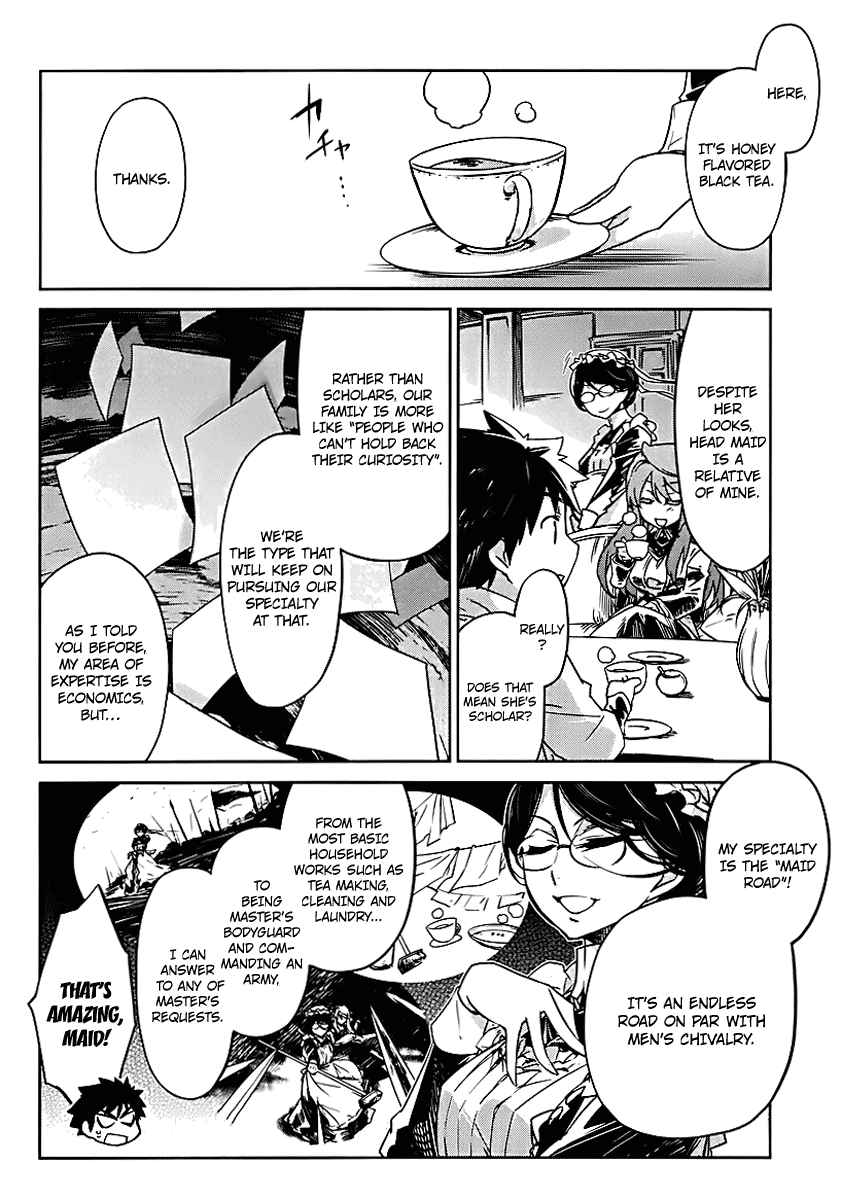 Maoyuu Maou Yuusha - "Kono Watashi no Mono Tonare, Yuusha yo" "Kotowaru!" Chapter 2 page 6 - Chapter 2: Please Make Me Human