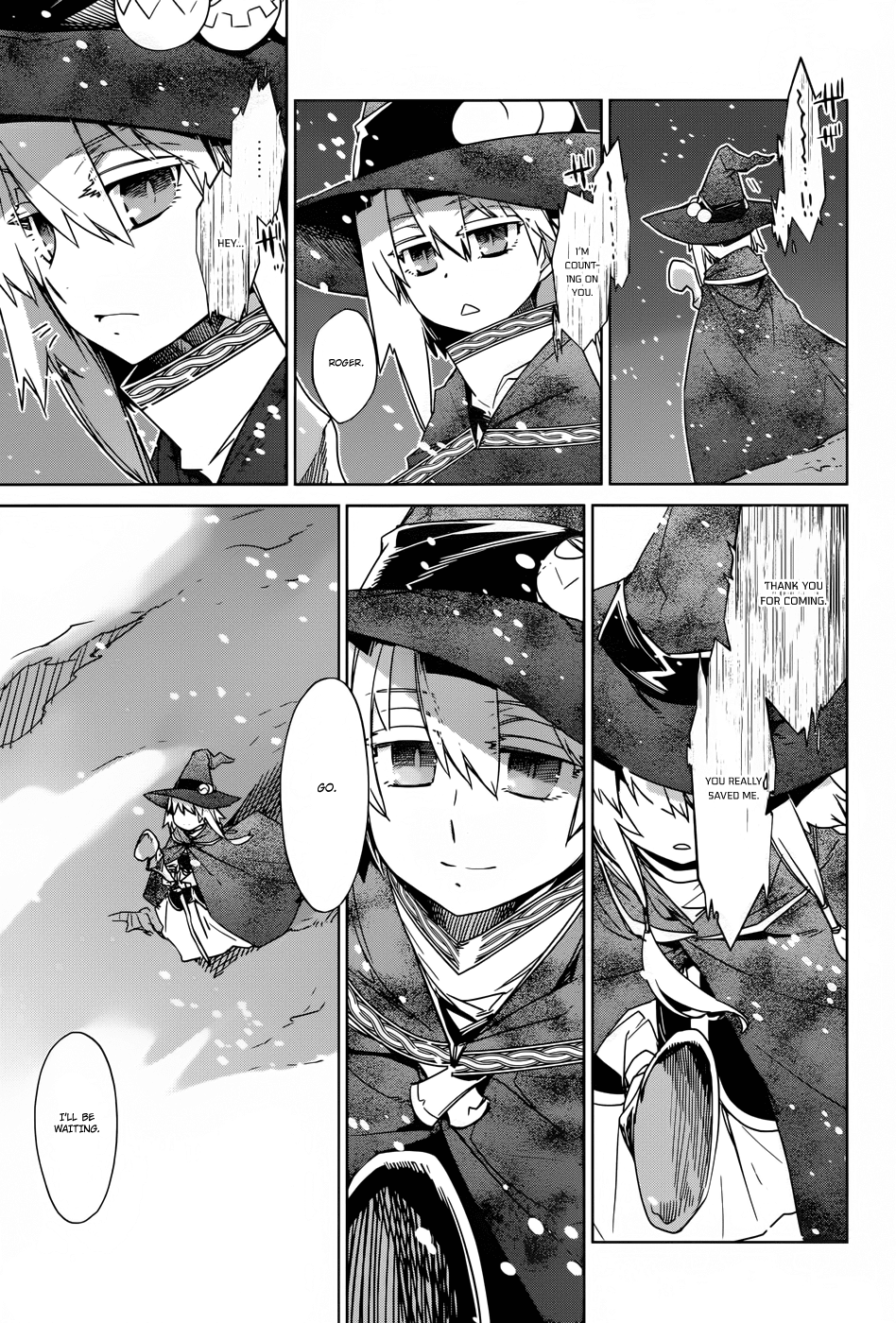 Maoyuu Maou Yuusha - "Kono Watashi no Mono Tonare, Yuusha yo" "Kotowaru!" Chapter 20 page 11 - Chapter 20: For the Land!