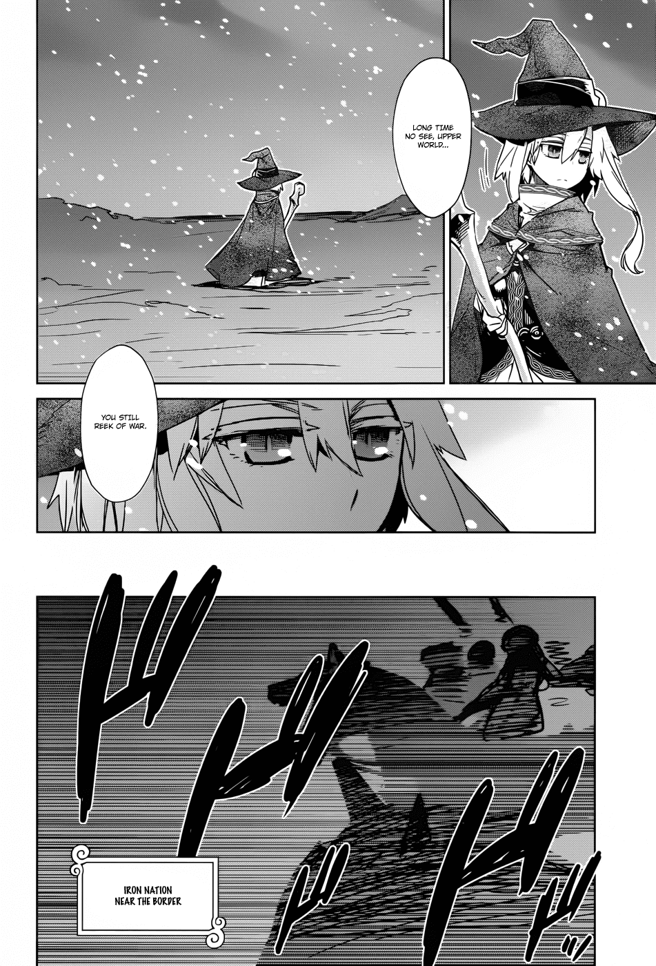 Maoyuu Maou Yuusha - "Kono Watashi no Mono Tonare, Yuusha yo" "Kotowaru!" Chapter 20 page 12 - Chapter 20: For the Land!