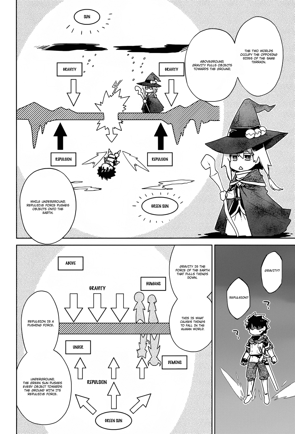 Maoyuu Maou Yuusha - "Kono Watashi no Mono Tonare, Yuusha yo" "Kotowaru!" Chapter 20 page 8 - Chapter 20: For the Land!