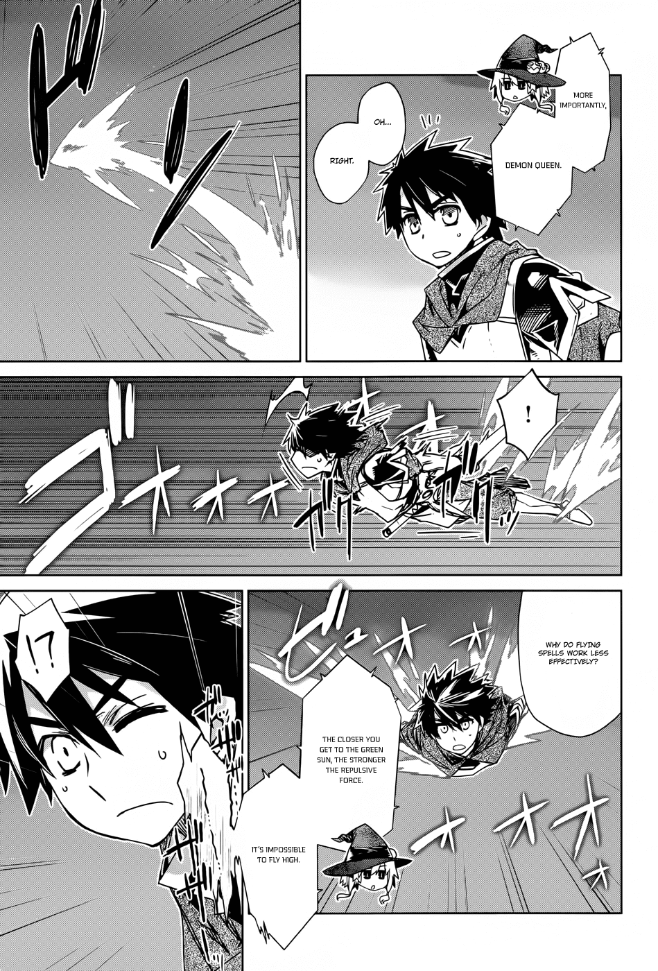 Maoyuu Maou Yuusha - "Kono Watashi no Mono Tonare, Yuusha yo" "Kotowaru!" Chapter 20 page 9 - Chapter 20: For the Land!