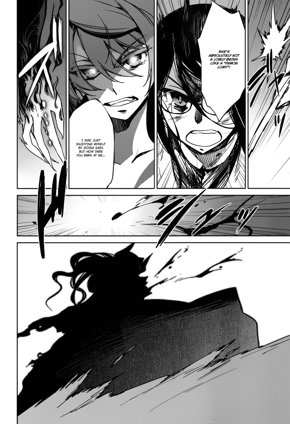 Maoyuu Maou Yuusha - "Kono Watashi no Mono Tonare, Yuusha yo" "Kotowaru!" Chapter 21 page 11 - Chapter 21: "They Told Me ""Thank You"""