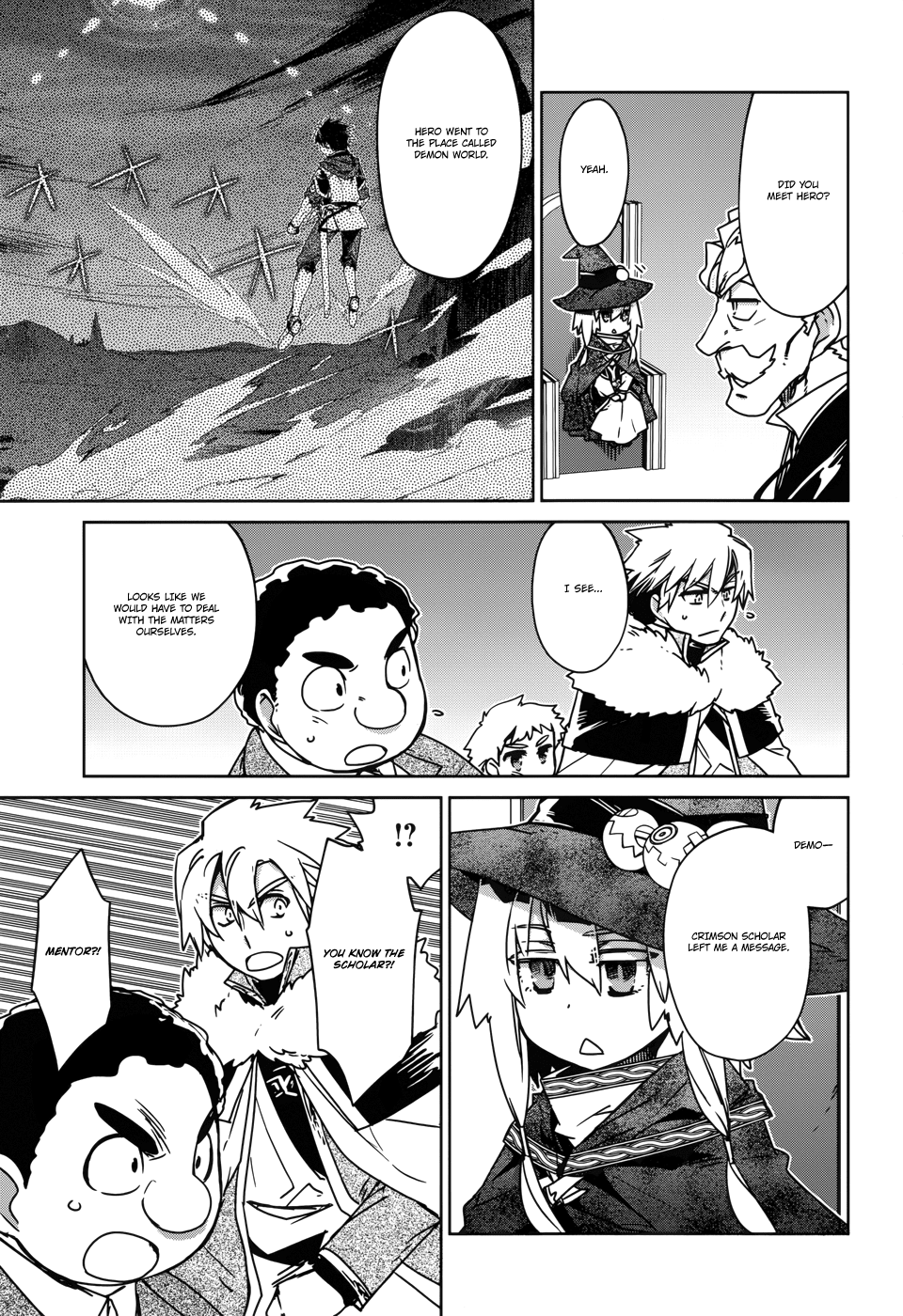 Maoyuu Maou Yuusha - "Kono Watashi no Mono Tonare, Yuusha yo" "Kotowaru!" Chapter 21 page 26 - Chapter 21: "They Told Me ""Thank You"""