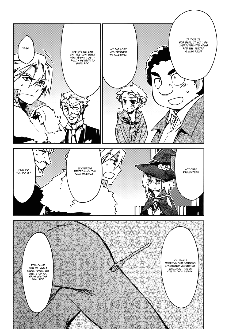 Maoyuu Maou Yuusha - "Kono Watashi no Mono Tonare, Yuusha yo" "Kotowaru!" Chapter 21 page 29 - Chapter 21: "They Told Me ""Thank You"""