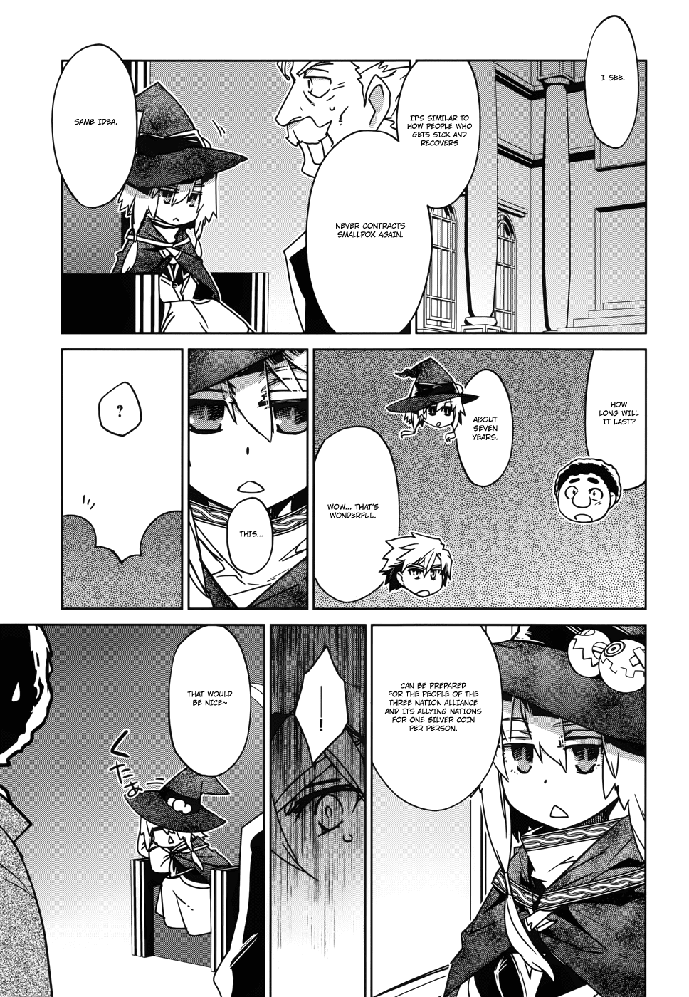 Maoyuu Maou Yuusha - "Kono Watashi no Mono Tonare, Yuusha yo" "Kotowaru!" Chapter 21 page 30 - Chapter 21: "They Told Me ""Thank You"""