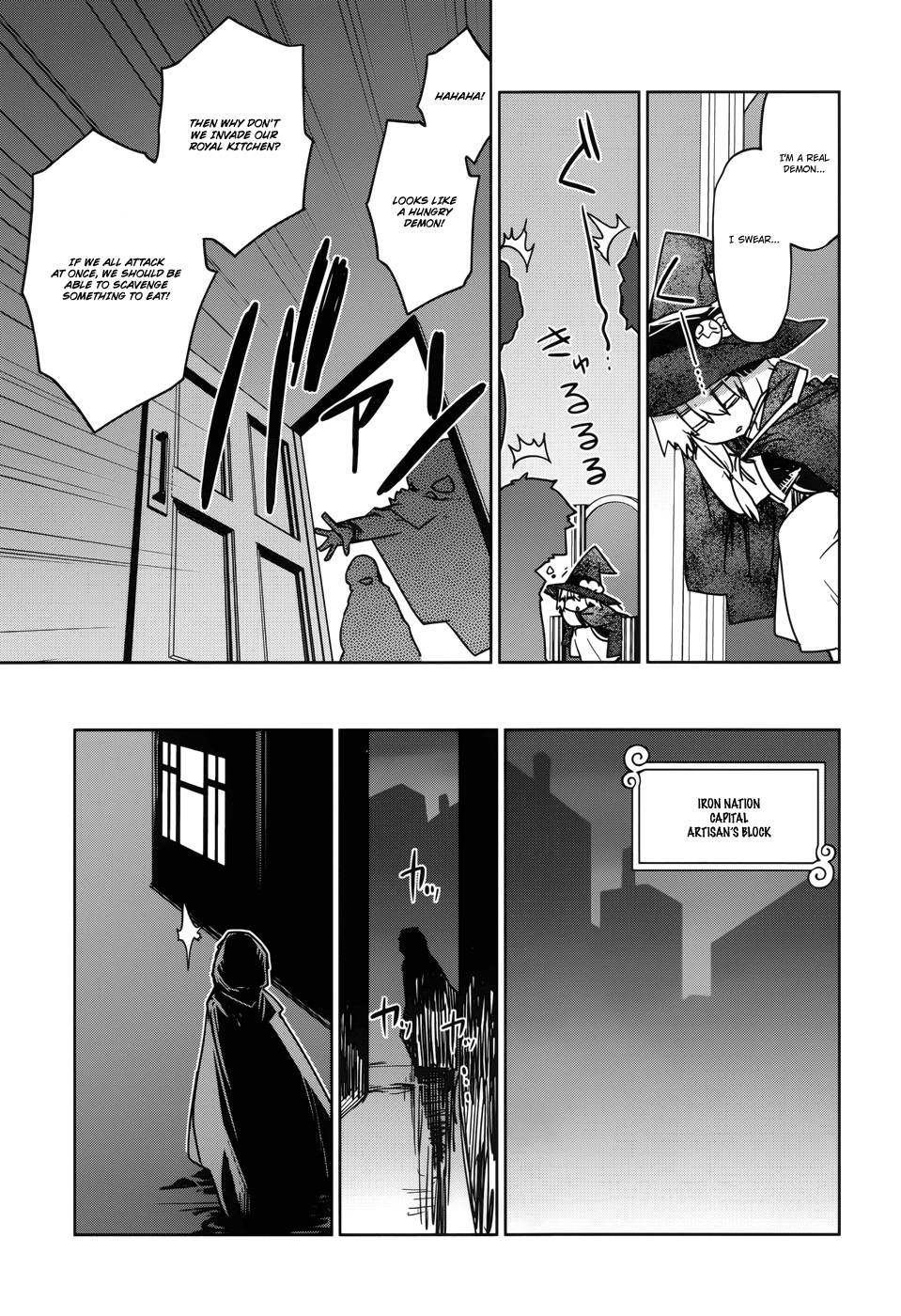 Maoyuu Maou Yuusha - "Kono Watashi no Mono Tonare, Yuusha yo" "Kotowaru!" Chapter 21 page 34 - Chapter 21: "They Told Me ""Thank You"""