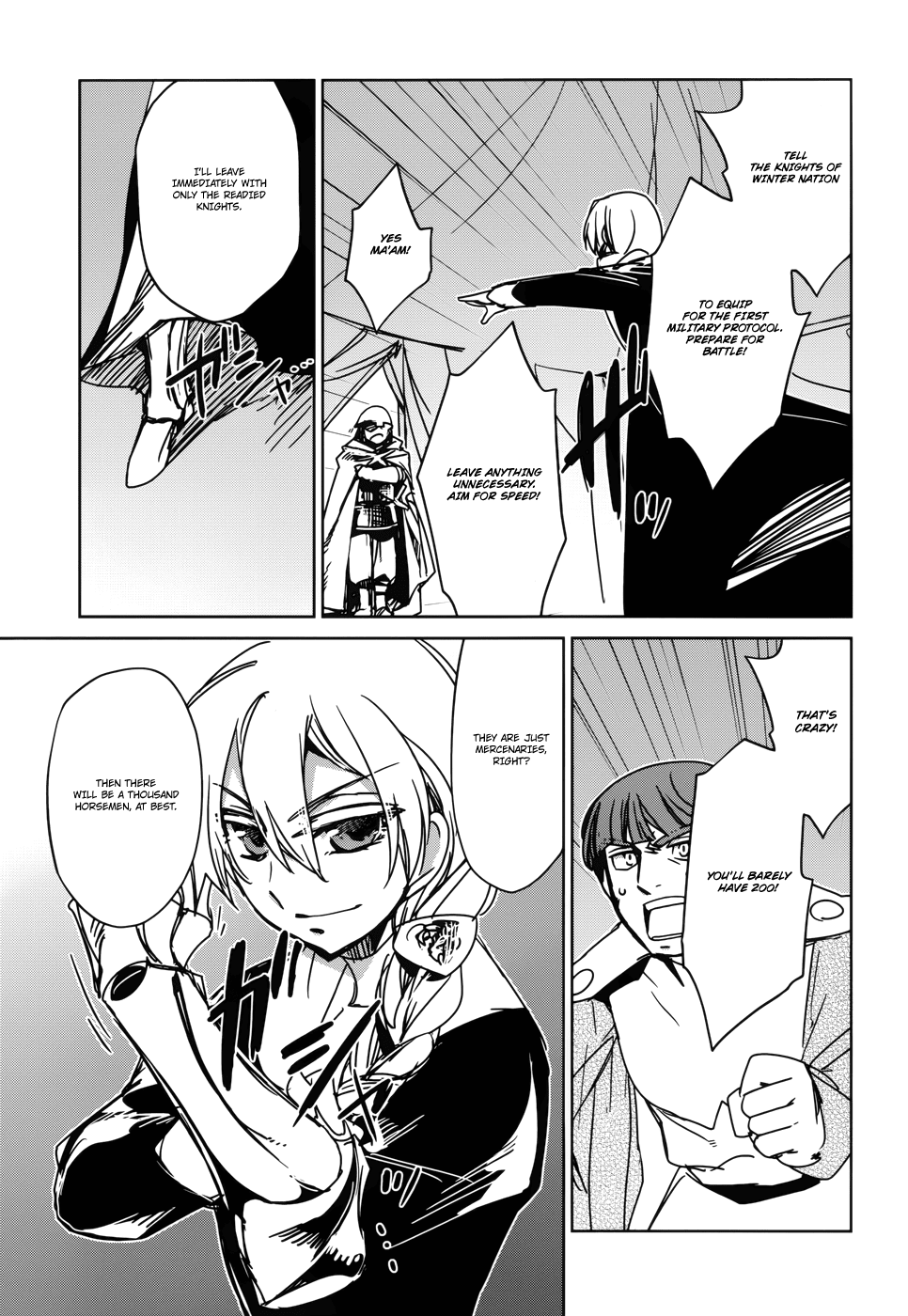 Maoyuu Maou Yuusha - "Kono Watashi no Mono Tonare, Yuusha yo" "Kotowaru!" Chapter 21 page 52 - Chapter 21: "They Told Me ""Thank You"""
