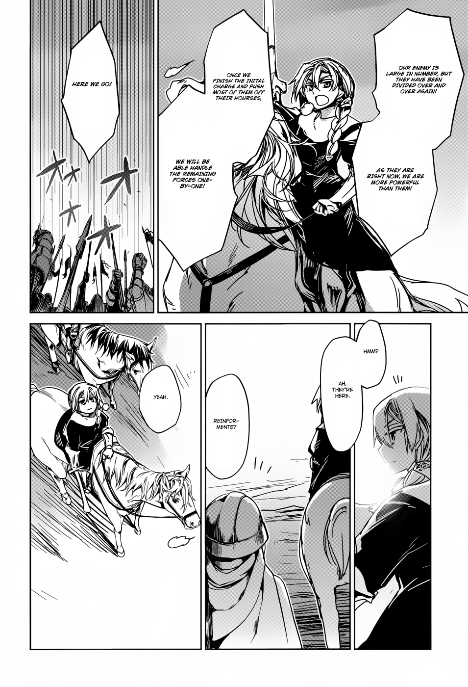 Maoyuu Maou Yuusha - "Kono Watashi no Mono Tonare, Yuusha yo" "Kotowaru!" Chapter 22 page 16 - Chapter 22: Sorry to Have Kept You Waiting, My Hero