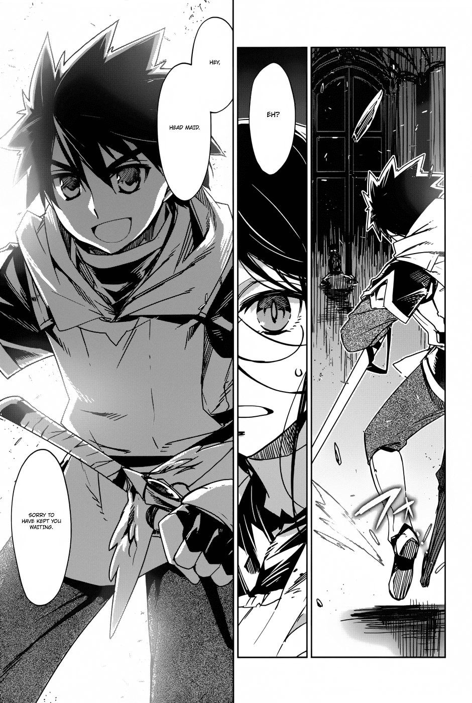 Maoyuu Maou Yuusha - "Kono Watashi no Mono Tonare, Yuusha yo" "Kotowaru!" Chapter 22 page 23 - Chapter 22: Sorry to Have Kept You Waiting, My Hero