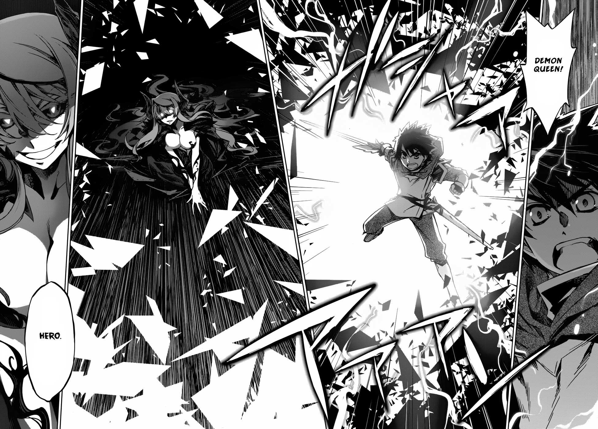 Maoyuu Maou Yuusha - "Kono Watashi no Mono Tonare, Yuusha yo" "Kotowaru!" Chapter 22 page 26 - Chapter 22: Sorry to Have Kept You Waiting, My Hero