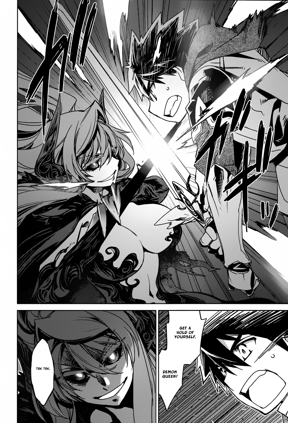 Maoyuu Maou Yuusha - "Kono Watashi no Mono Tonare, Yuusha yo" "Kotowaru!" Chapter 22 page 31 - Chapter 22: Sorry to Have Kept You Waiting, My Hero