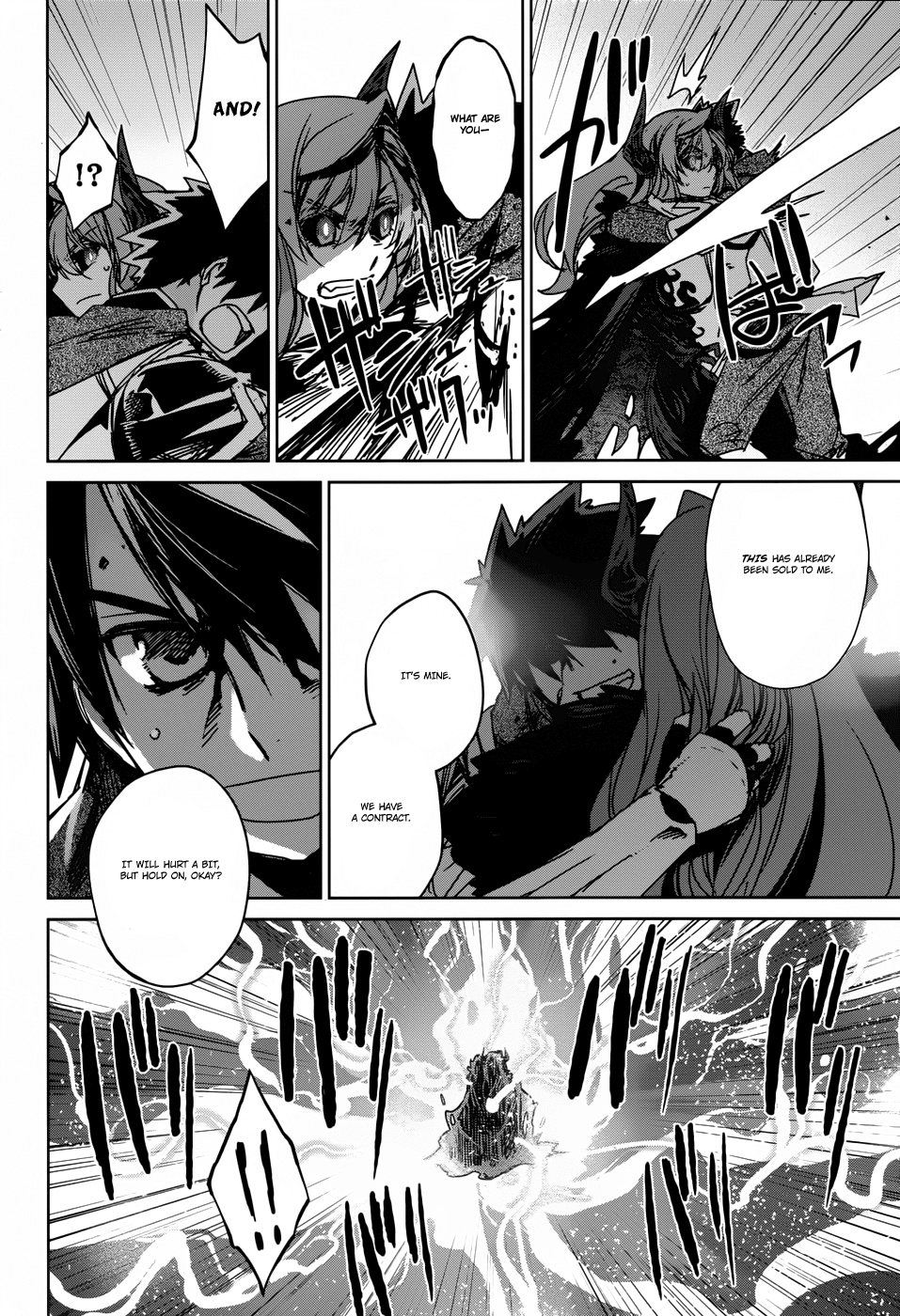 Maoyuu Maou Yuusha - "Kono Watashi no Mono Tonare, Yuusha yo" "Kotowaru!" Chapter 22 page 41 - Chapter 22: Sorry to Have Kept You Waiting, My Hero