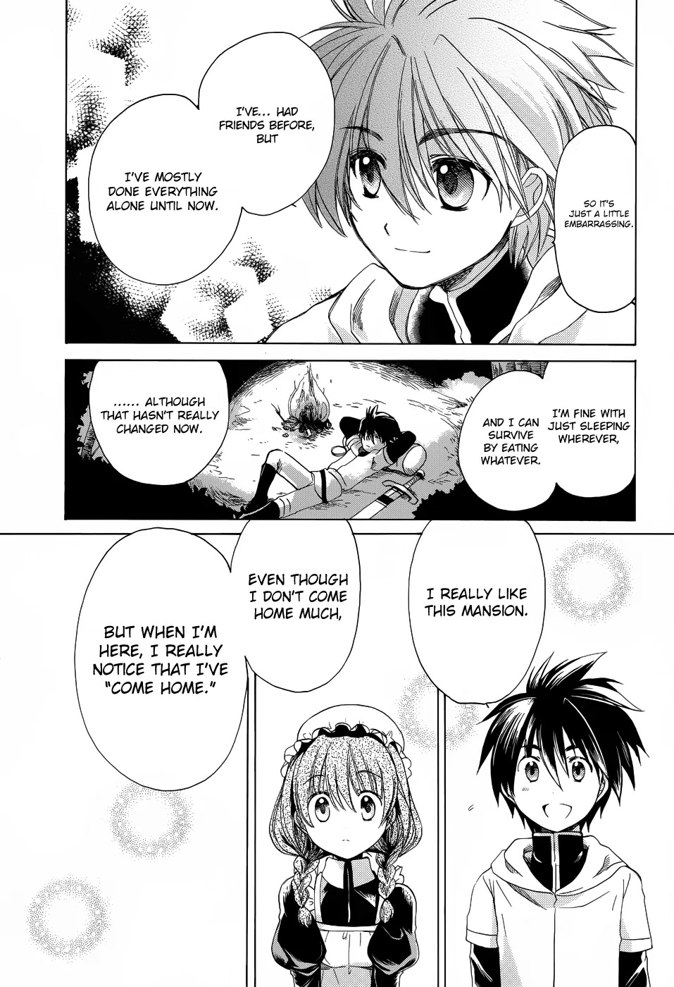 Maoyuu Maou Yuusha - "Kono Watashi no Mono Tonare, Yuusha yo" "Kotowaru!" Chapter 23.5 page 9 - Chapter 23.5: Extra 2