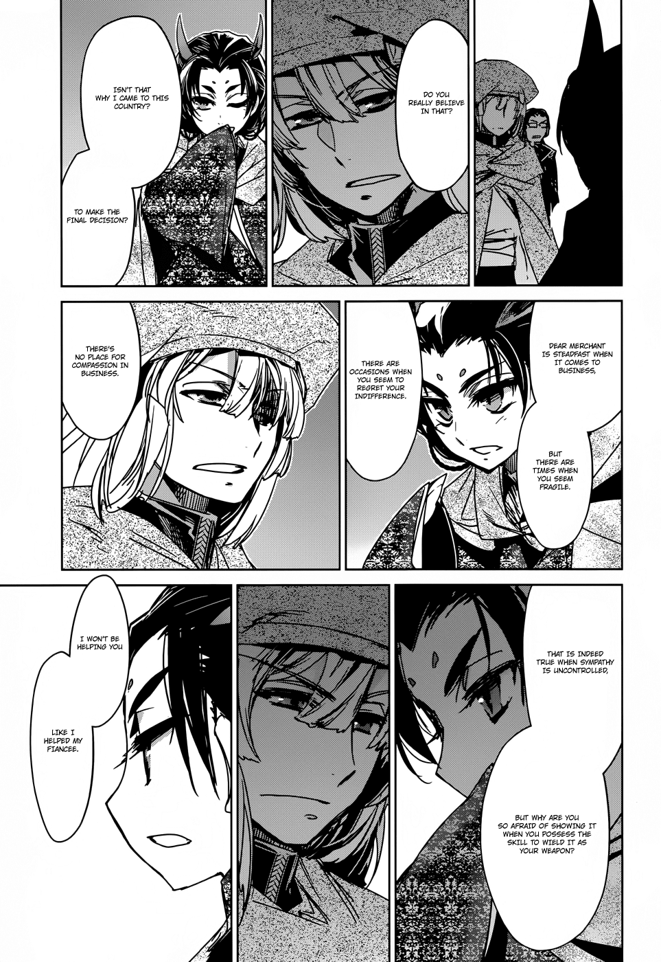 Maoyuu Maou Yuusha - "Kono Watashi no Mono Tonare, Yuusha yo" "Kotowaru!" Chapter 23 page 13 - Chapter 23: There is a Time to Fight and a Time to Relent