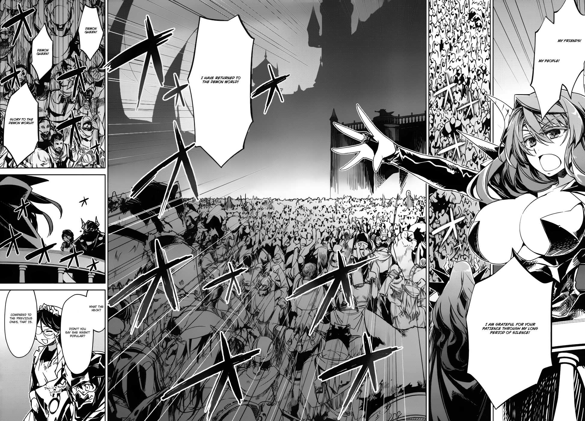 Maoyuu Maou Yuusha - "Kono Watashi no Mono Tonare, Yuusha yo" "Kotowaru!" Chapter 23 page 30 - Chapter 23: There is a Time to Fight and a Time to Relent