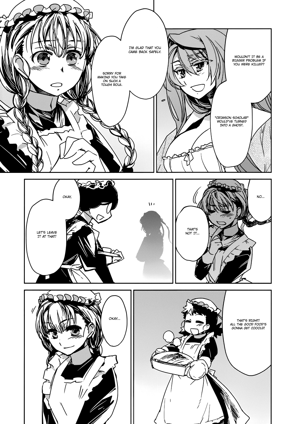 Maoyuu Maou Yuusha - "Kono Watashi no Mono Tonare, Yuusha yo" "Kotowaru!" Chapter 24 page 11 - Chapter 24: I Love This World