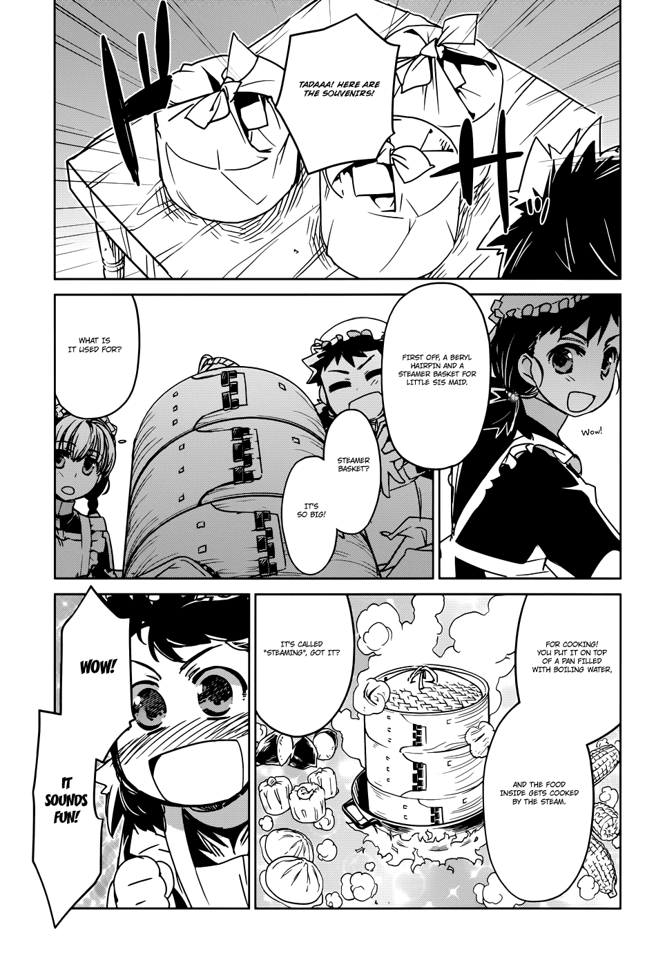Maoyuu Maou Yuusha - "Kono Watashi no Mono Tonare, Yuusha yo" "Kotowaru!" Chapter 24 page 17 - Chapter 24: I Love This World