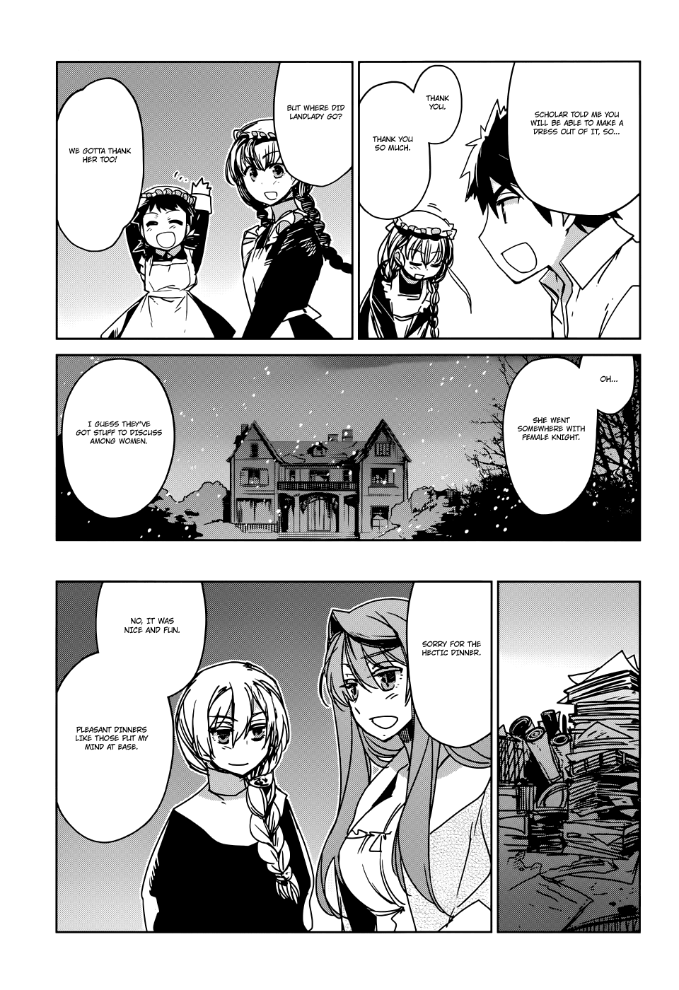 Maoyuu Maou Yuusha - "Kono Watashi no Mono Tonare, Yuusha yo" "Kotowaru!" Chapter 24 page 19 - Chapter 24: I Love This World