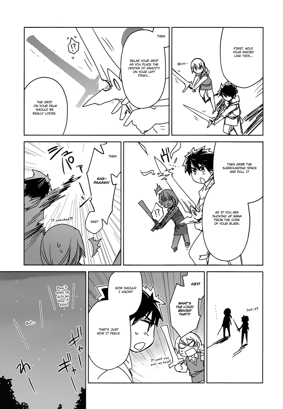 Maoyuu Maou Yuusha - "Kono Watashi no Mono Tonare, Yuusha yo" "Kotowaru!" Chapter 24 page 44 - Chapter 24: I Love This World
