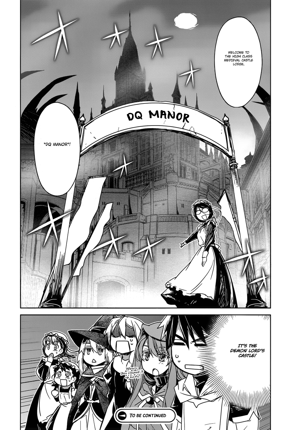 Maoyuu Maou Yuusha - "Kono Watashi no Mono Tonare, Yuusha yo" "Kotowaru!" Chapter 24 page 49 - Chapter 24: I Love This World