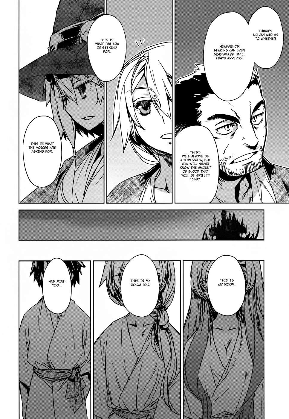 Maoyuu Maou Yuusha - "Kono Watashi no Mono Tonare, Yuusha yo" "Kotowaru!" Chapter 25 page 26 - Chapter 25: Time Demands It