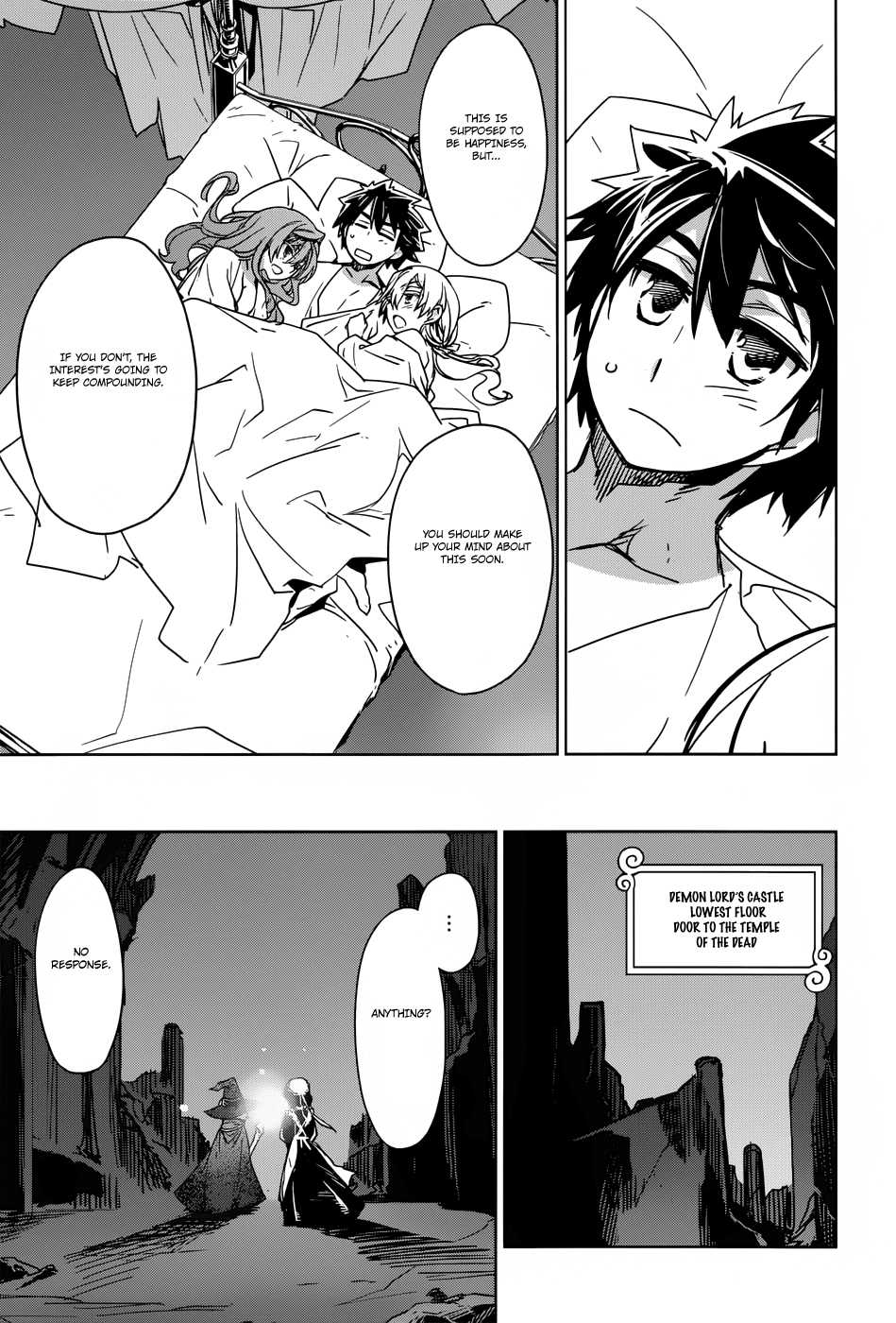 Maoyuu Maou Yuusha - "Kono Watashi no Mono Tonare, Yuusha yo" "Kotowaru!" Chapter 25 page 29 - Chapter 25: Time Demands It