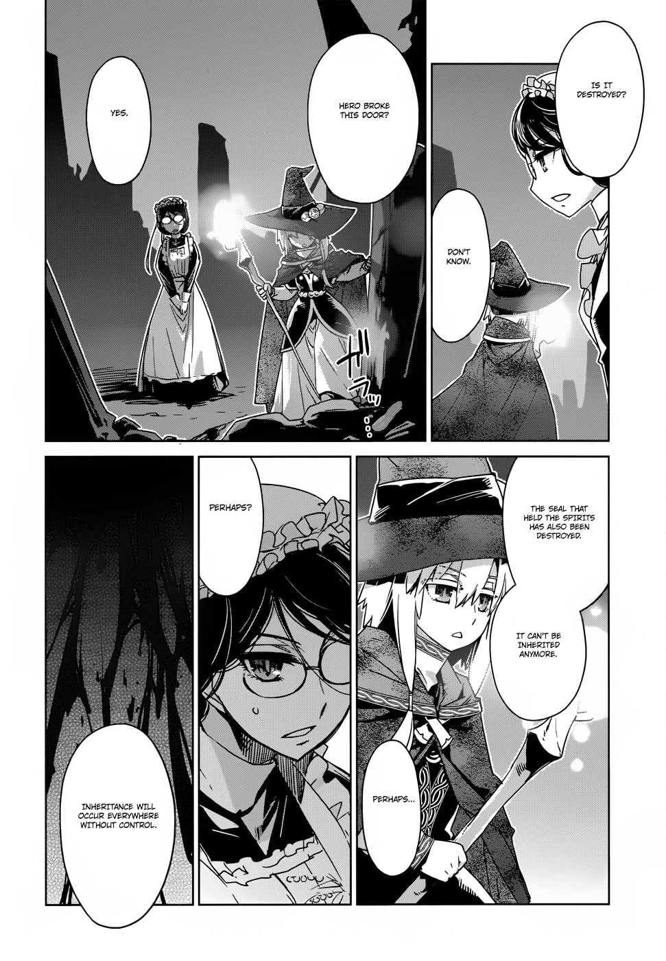 Maoyuu Maou Yuusha - "Kono Watashi no Mono Tonare, Yuusha yo" "Kotowaru!" Chapter 25 page 30 - Chapter 25: Time Demands It