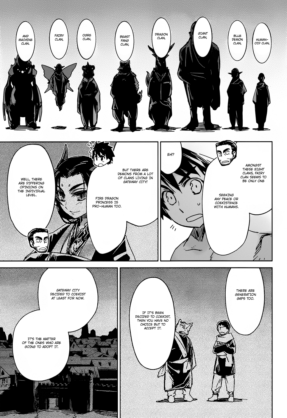 Maoyuu Maou Yuusha - "Kono Watashi no Mono Tonare, Yuusha yo" "Kotowaru!" Chapter 25 page 37 - Chapter 25: Time Demands It