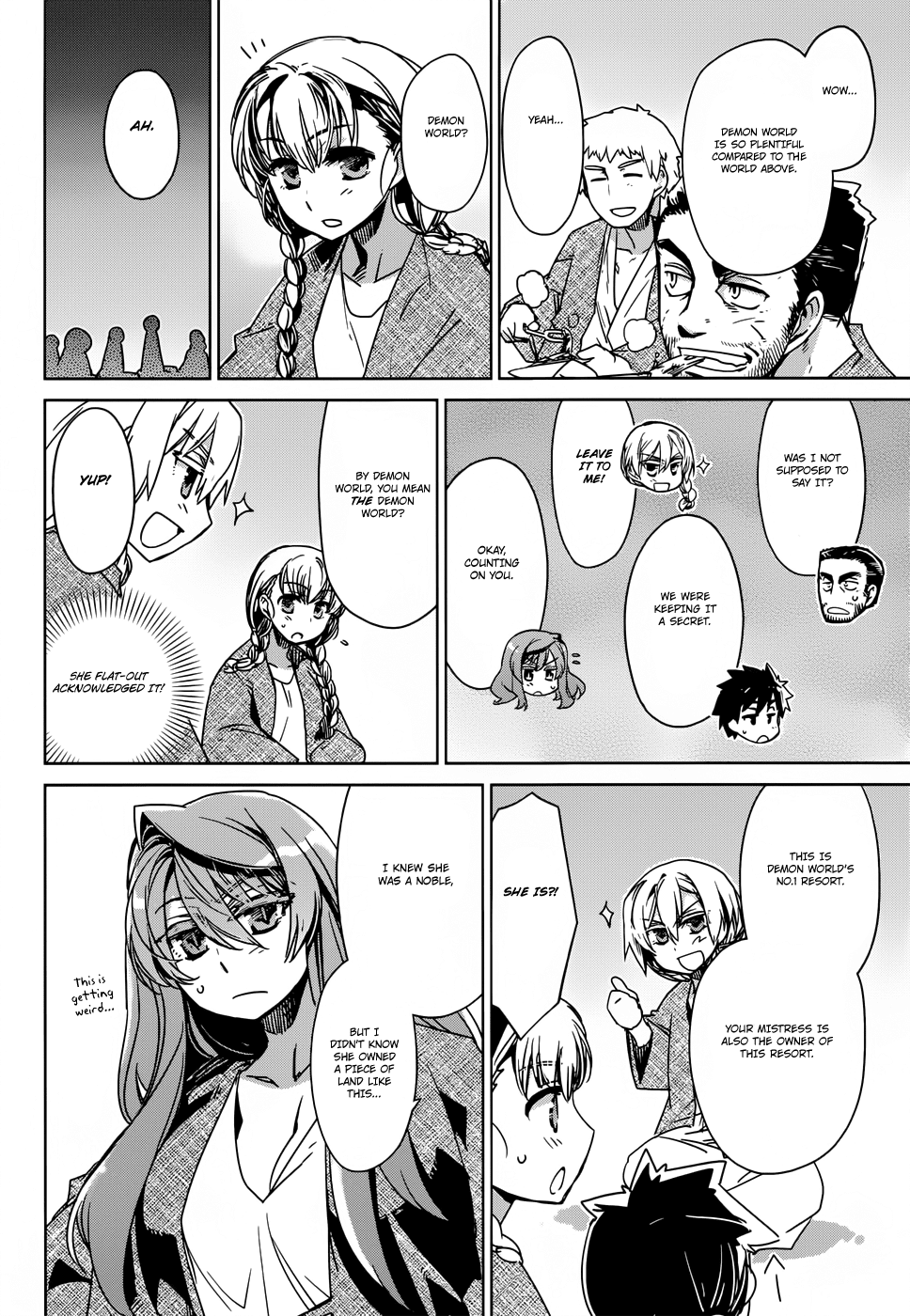 Maoyuu Maou Yuusha - "Kono Watashi no Mono Tonare, Yuusha yo" "Kotowaru!" Chapter 25 page 40 - Chapter 25: Time Demands It