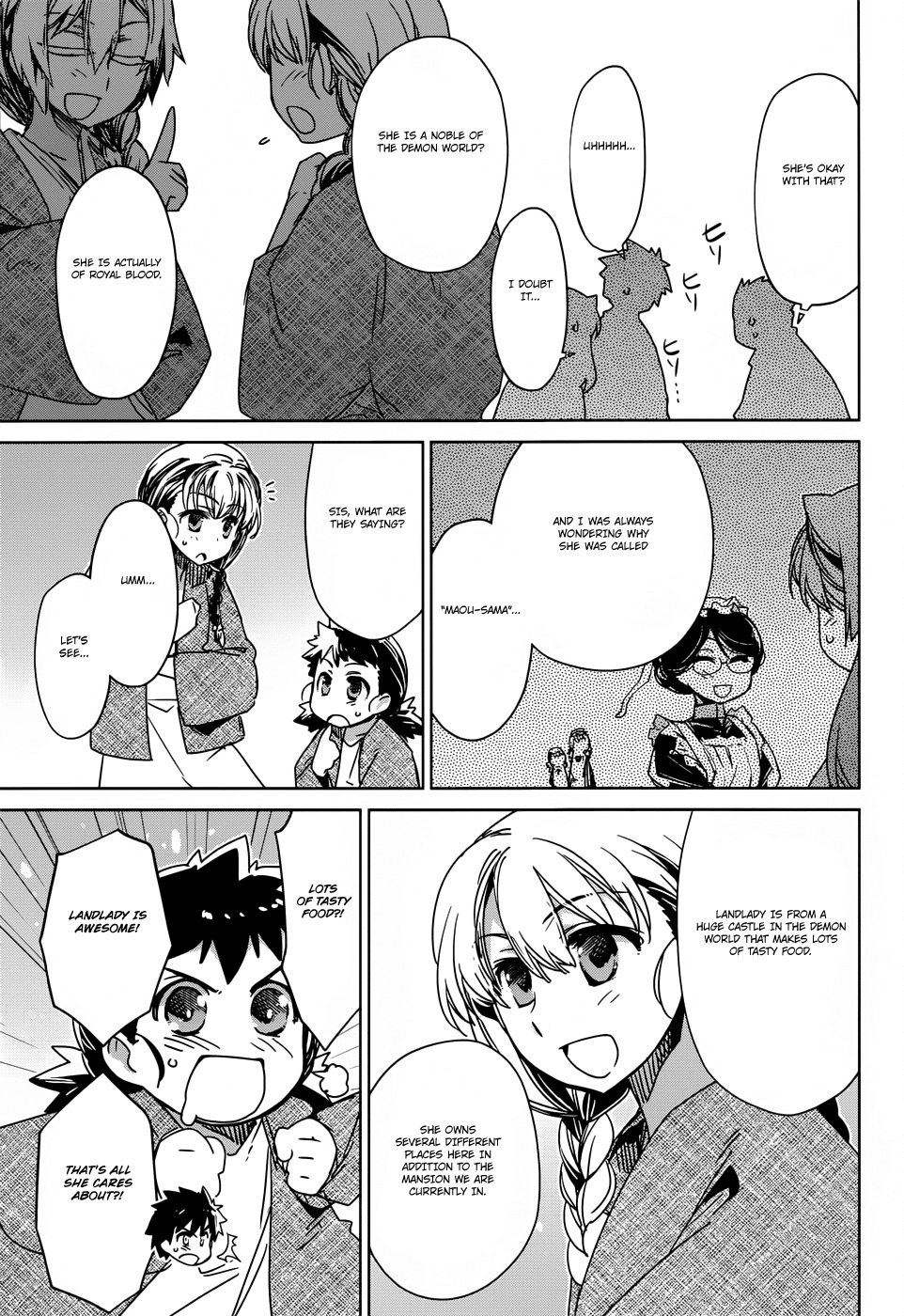 Maoyuu Maou Yuusha - "Kono Watashi no Mono Tonare, Yuusha yo" "Kotowaru!" Chapter 25 page 41 - Chapter 25: Time Demands It