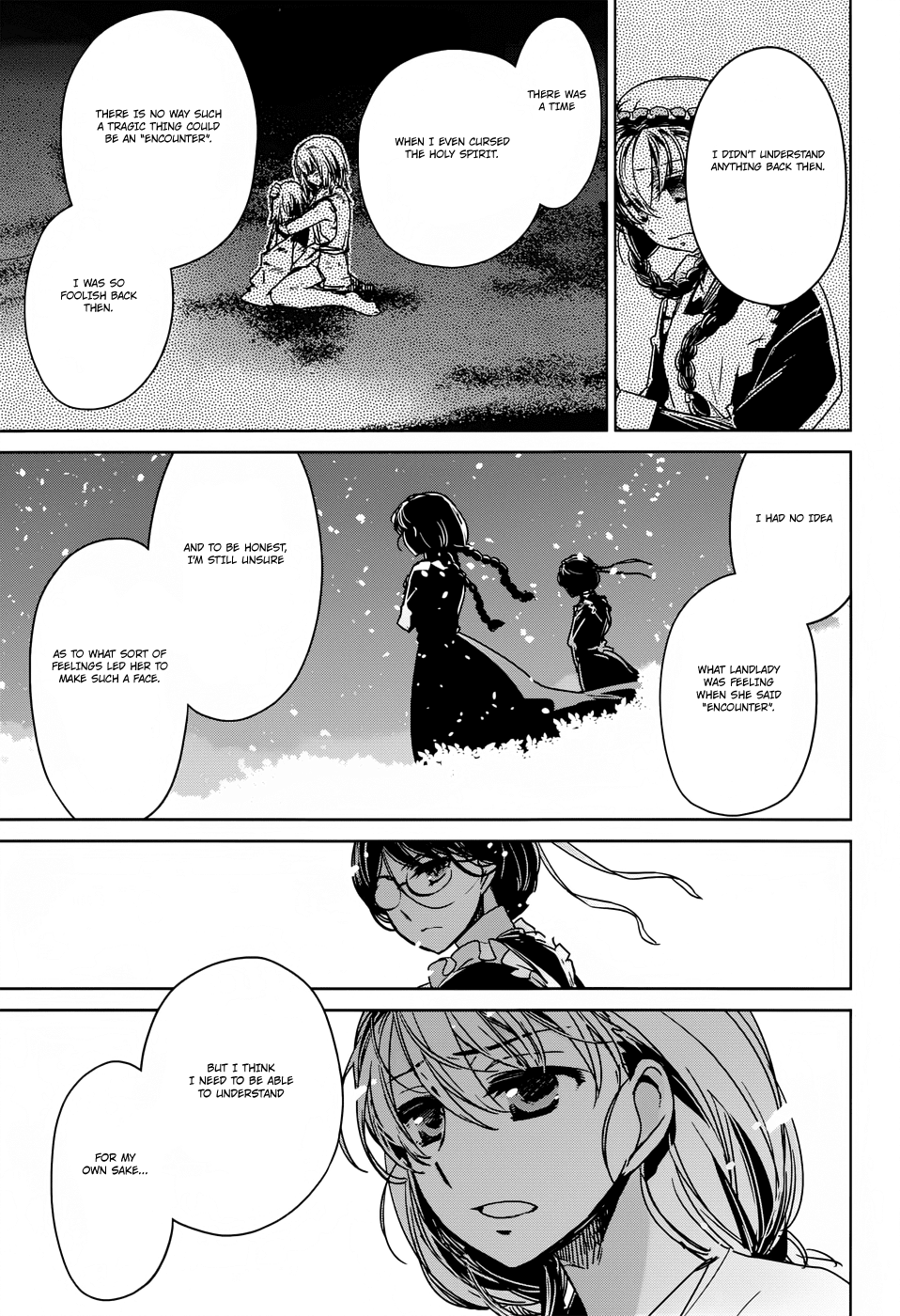 Maoyuu Maou Yuusha - "Kono Watashi no Mono Tonare, Yuusha yo" "Kotowaru!" Chapter 25 page 47 - Chapter 25: Time Demands It