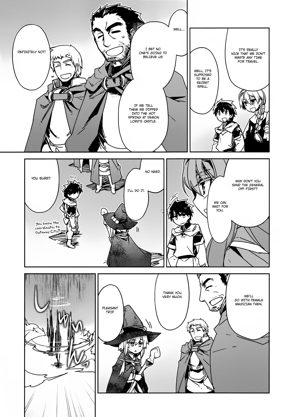 Maoyuu Maou Yuusha - "Kono Watashi no Mono Tonare, Yuusha yo" "Kotowaru!" Chapter 25 page 51 - Chapter 25: Time Demands It
