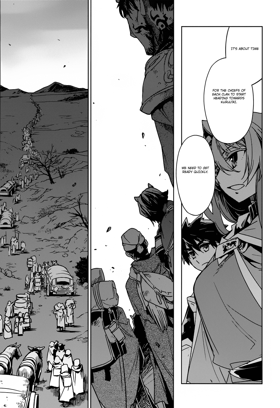 Maoyuu Maou Yuusha - "Kono Watashi no Mono Tonare, Yuusha yo" "Kotowaru!" Chapter 25 page 53 - Chapter 25: Time Demands It