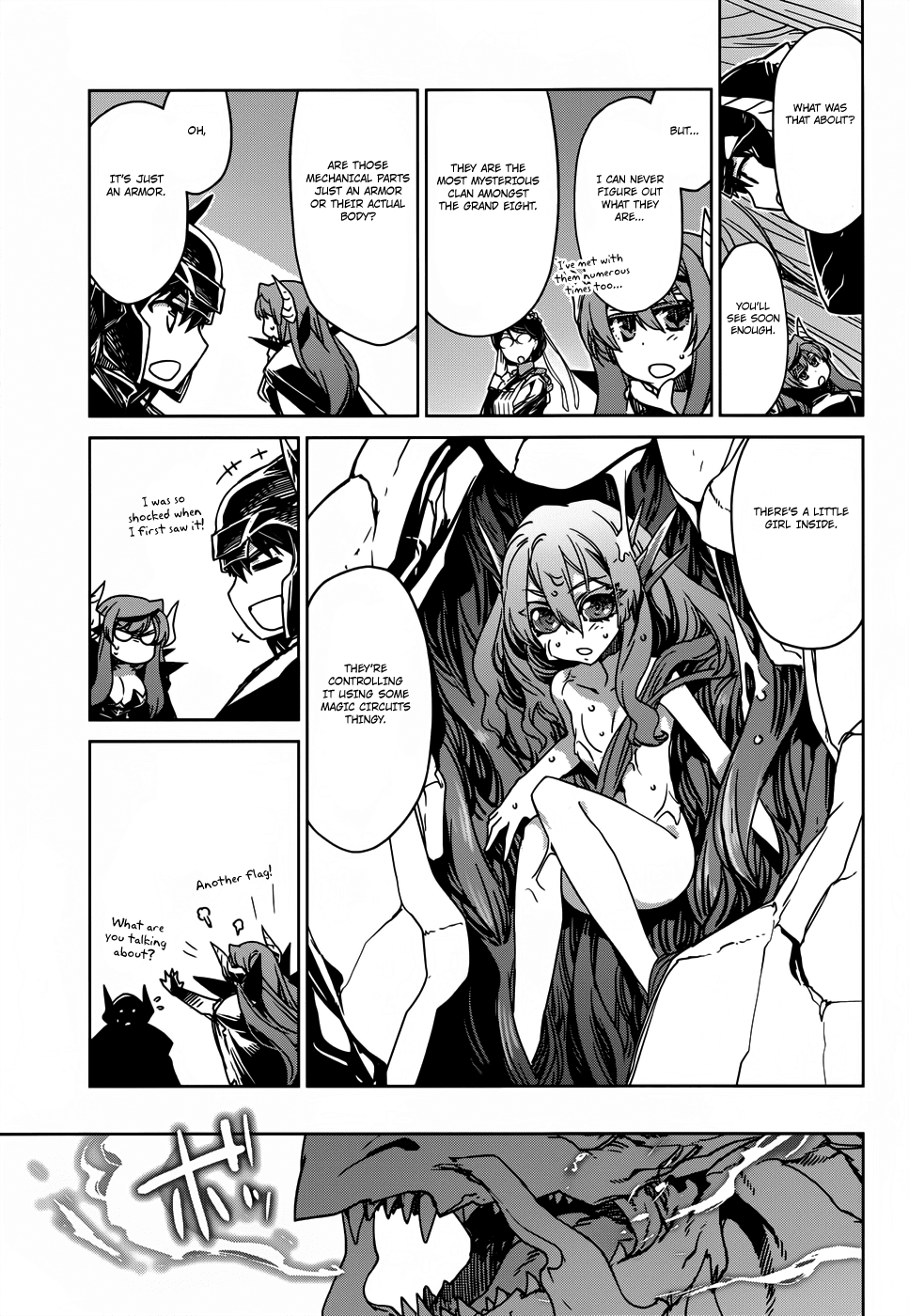 Maoyuu Maou Yuusha - "Kono Watashi no Mono Tonare, Yuusha yo" "Kotowaru!" Chapter 26 page 29 - Chapter 26: Kurultai, Meeting of the Demon Clans