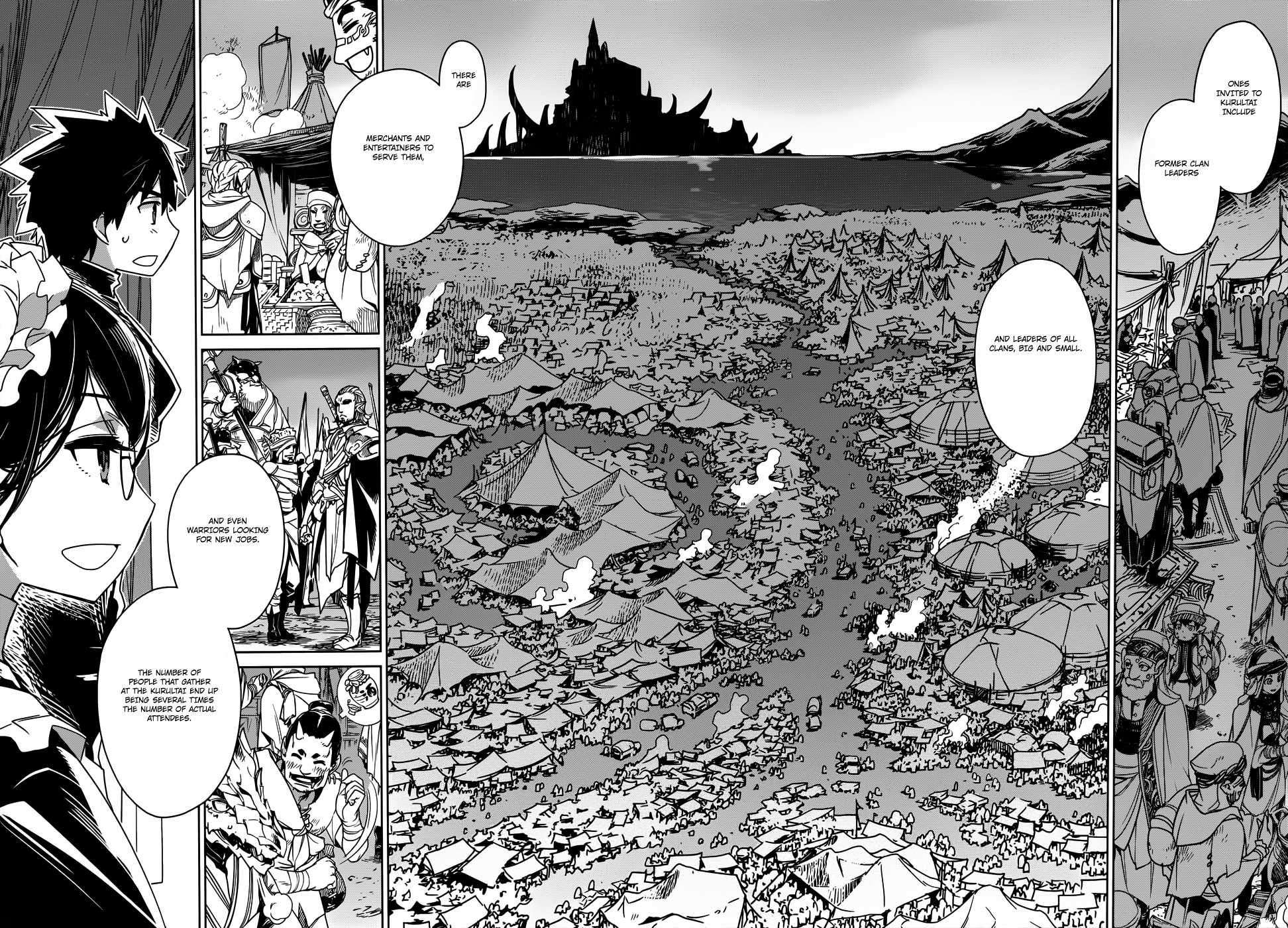 Maoyuu Maou Yuusha - "Kono Watashi no Mono Tonare, Yuusha yo" "Kotowaru!" Chapter 26 page 7 - Chapter 26: Kurultai, Meeting of the Demon Clans