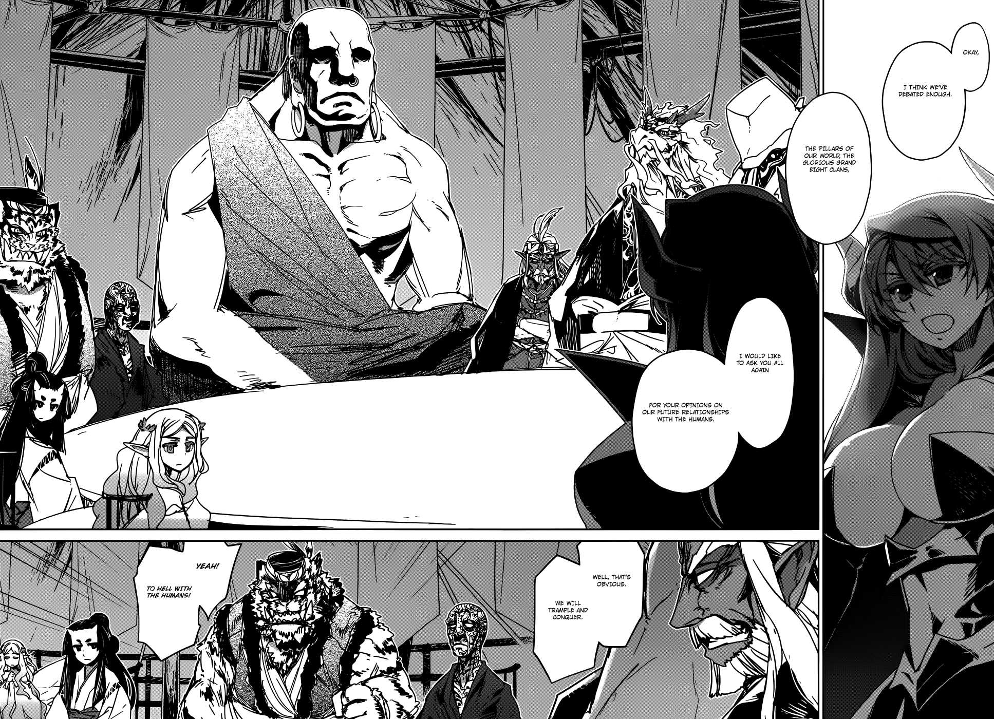 Maoyuu Maou Yuusha - "Kono Watashi no Mono Tonare, Yuusha yo" "Kotowaru!" Chapter 27 page 33 - Chapter 27: First Strike