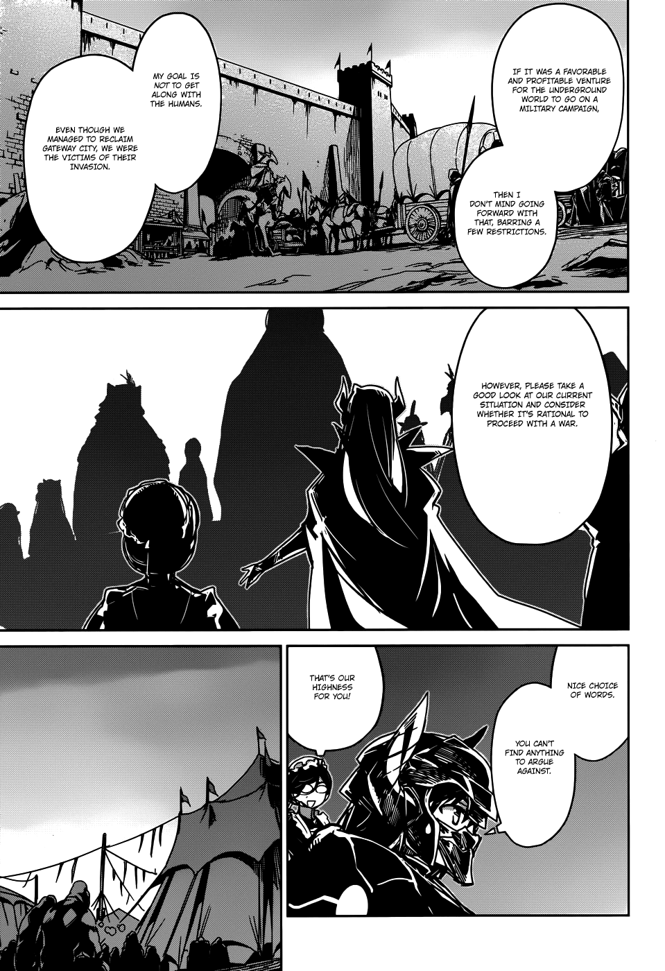 Maoyuu Maou Yuusha - "Kono Watashi no Mono Tonare, Yuusha yo" "Kotowaru!" Chapter 27 page 37 - Chapter 27: First Strike
